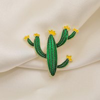 XSB301 - Stylish Cactus Brooch For Women